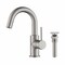 Kibi Circular Single Handle High-Arc Bathroom Sink Faucet C-KBF1021BN-KPW100BN - alternate 1